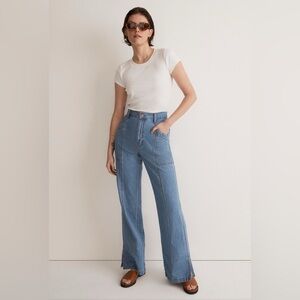 Madewell Light Blue Flare Jeans